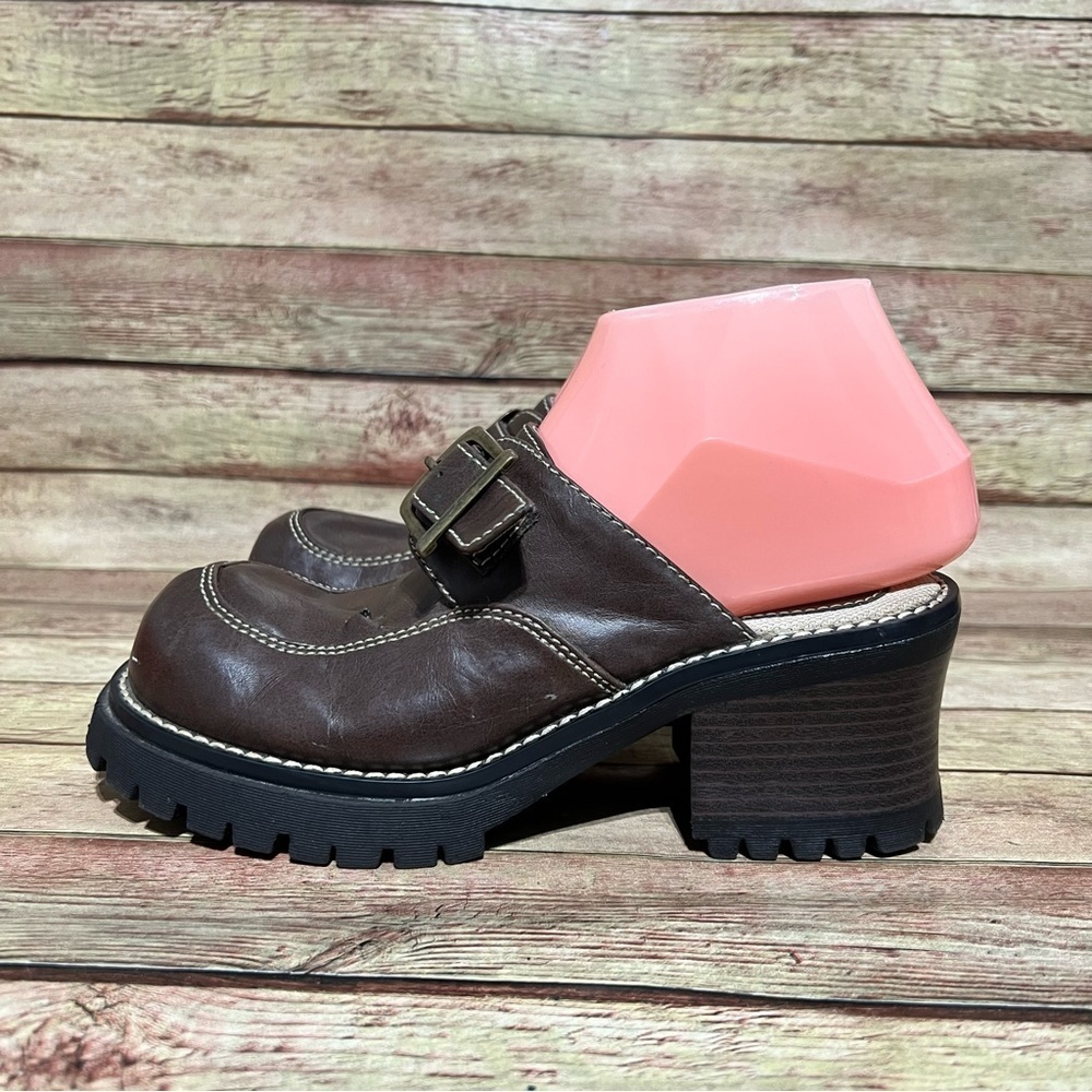 Lower East Side Y2K Platform mules